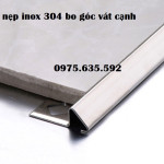 Nẹp inox 304 bo góc vát cạnh